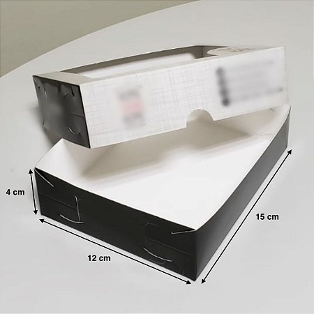 Caixa Para Sushi Delivery M - (LxAxP) 15 x 4 x 12 cm