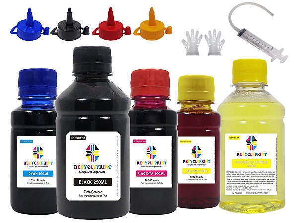 800ml Tinta Compatível Epson Xp231 Xp241 Xp431 Tx133 Tx135