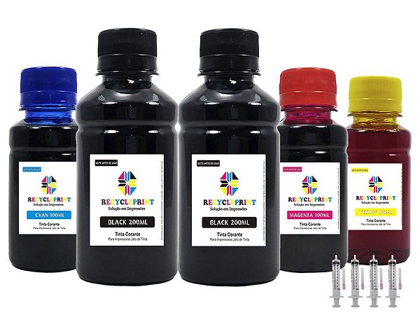 Refil 700ml Tinta Compatível Epson L120 L365 L375 L395 L3150