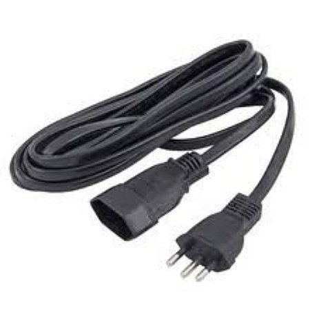 Extensão Elétrica Cordão Prolongador Preto 1,50m 20a 3 Pinos - Megatron