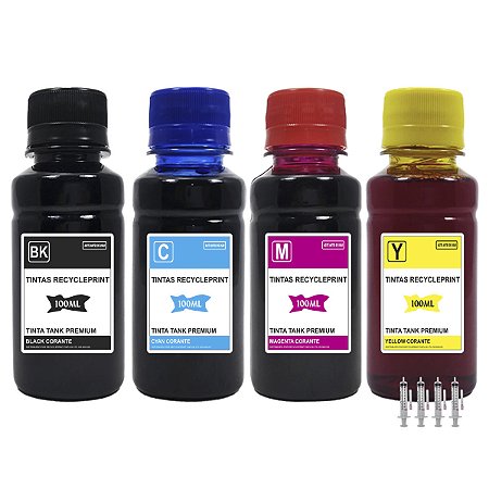 Tinta Recarga HP Cartucho Impressoras 2774 2874 2676 667 664 662 122 60