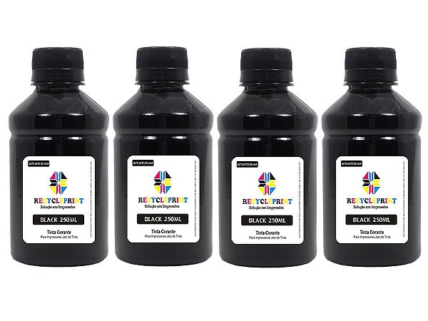 1l Refil Tinta Compatível Black Impressora Epson L3110 L3150