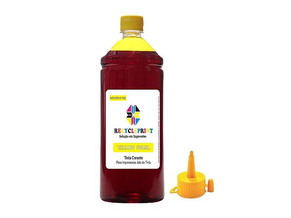 500ml Tinta Amarela Compatível Epson L375 L395 L3150 L3110