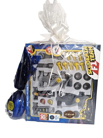 CARRO FORMULA 1 PARA MONTAR C/ OVO DE 180G