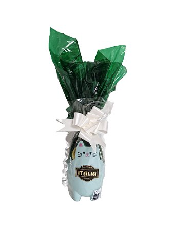 GATINHO AZUL PORTA OBJETOS C/ OVO 180G