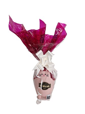 GATINHO ROSA PORTA OBJETOS C/ OVO 180G