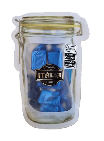 SACO POTE C/ 5 BOMBONS AO LEITE