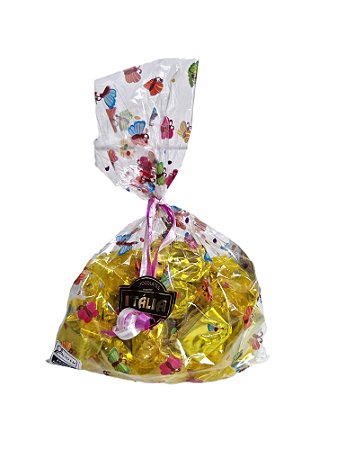 SAQUINHO C/ 12 BOMBONS BRANCO 129 G