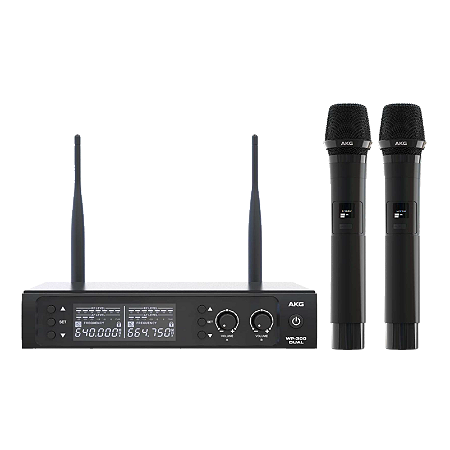 Microfone Sem Fio AKG WP300-DUAL ORIGINAL GARANTIA NO BRASIL
