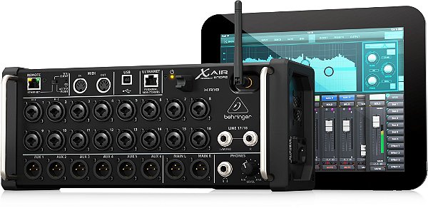 Mesa de Som Behringer XR18 - 2 Anos Garantia
