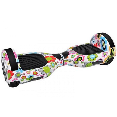 Hoverboard Skate Elétrico Flash 6,5 Polegadas com Bluetooth