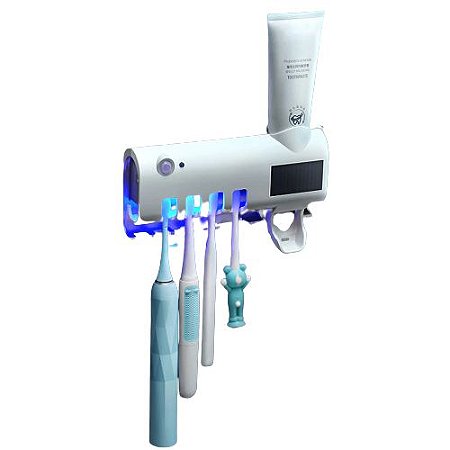 Dispenser Aplicador de Creme Dental com Sensor de Presença e Luz UV - 82187
