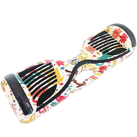 Skate Elétrico Hoverboard Lançamento 6,5" Led com Alça - Gatinho - 27903