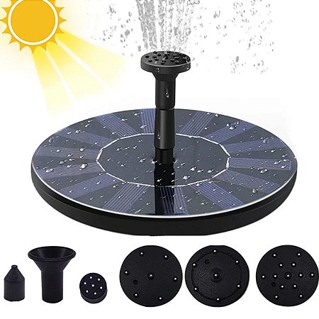 Fonte Solar Flutuante Chafariz Para Lagos Piscinas Aquários - 82909