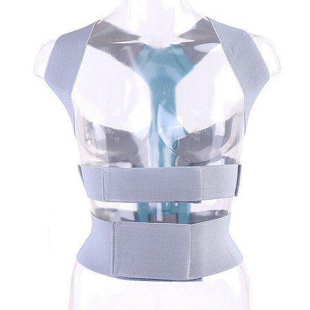 Colete Corretor Postural Coluna Lombar Forte Anatômico Ajustável Tamanho G - 83568-1