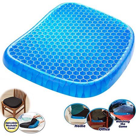 Almofada Capa em Silicone Gel para Assento Banco de Carro Ortopédico - 83563