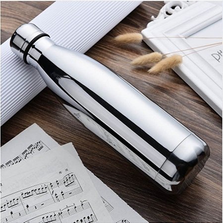 Garrafa Inox 750ml Prata Stainless Steel - 82153