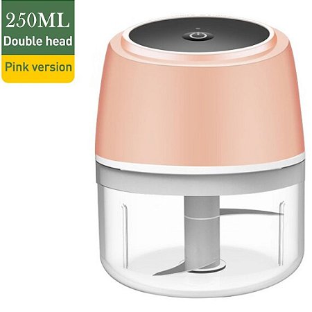 Mini Processador Alimentos Elétrico sem Fio Recarregável Usb