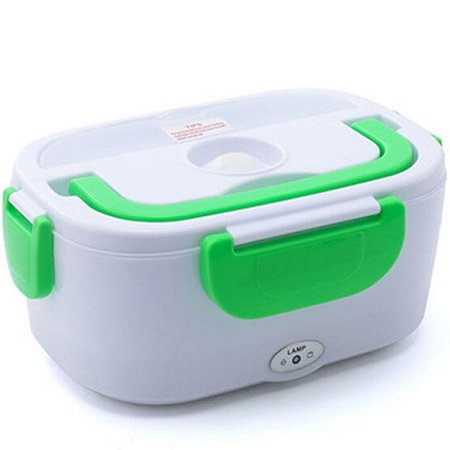 Marmita Elétrica Lunchbox Térmica com Divisórias Tomada 110V