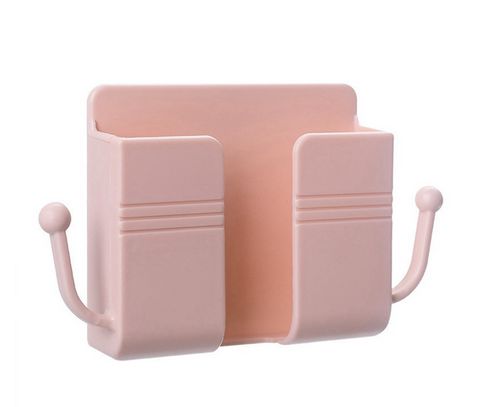 Suporte de parede para Controle Remoto Celular Rosa Adesivo