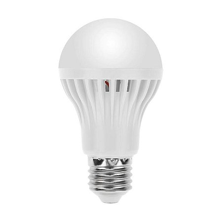 Kit 10 Lâmpada Bulbo 5w Super Led E27 Branco Frio Casa Teto - 81753