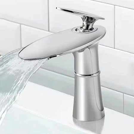 Torneira Luxo Bancada Monocomando P/ Banheiro - 82581