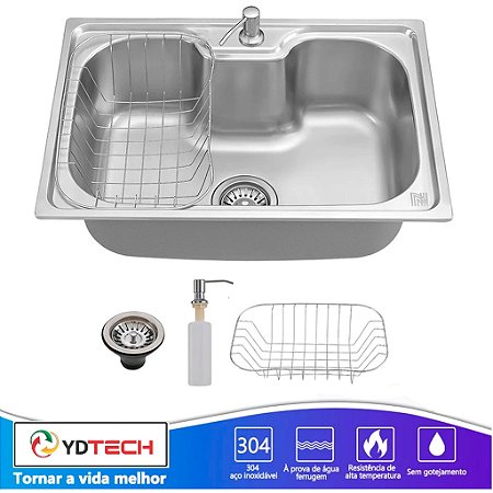 Cuba Gourmet Cozinha Com Acessórios 60x42cm Aço Inox - 83904