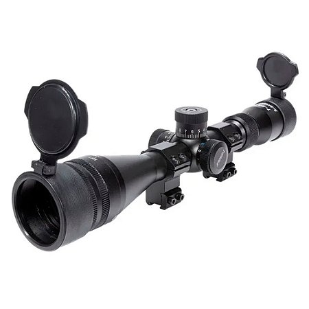 Luneta 3-9x40 Trilho 22mm Mira Laser Reticulo Iluminado - 80869