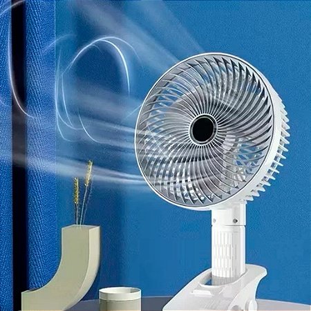 Ventilador Mini Portátil Usb Recarregável Silencioso - 82256