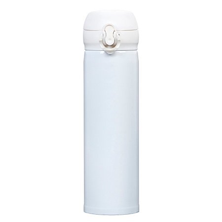 Garrafa Térmica 450ml C/ Trava Na Tampa Cor Branca - 82199