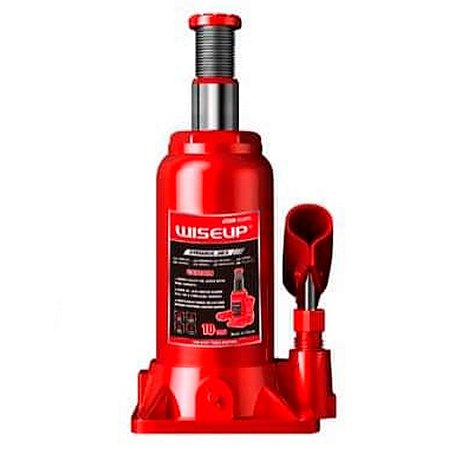 Macaco Hidraulico Tipo Garrafa 3 Toneladas WISEUP 3T - 83243