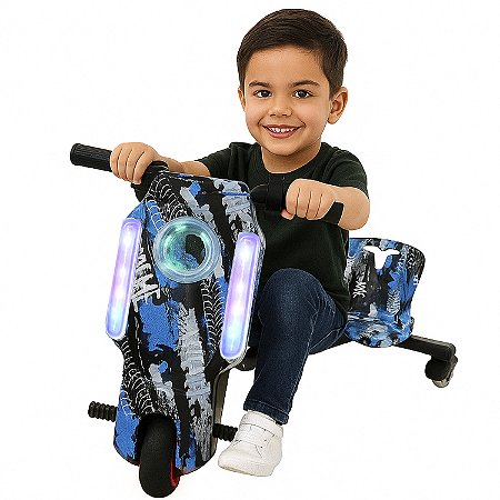 Triciclo Elétrico Drift  6,5 polegadas 250w Azul Grafitado - 81332