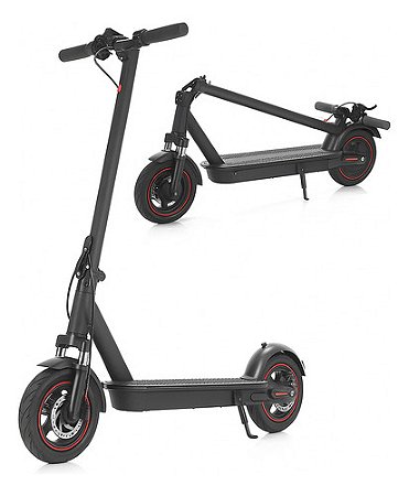 Patinete Elétrico Portátil 350w até 30Km/h Amortecedor Dianteiro - 82003