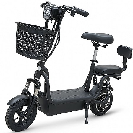 Patinete Elétrico 350W Scooter com Assento duplo Alto desempenho - 81417