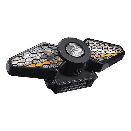 Strobo Retro 200W Duas Folhas RGB Bivolt - 66009