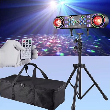 Mini Moving Head 80w Stand Magic Light + Tripé - 81941