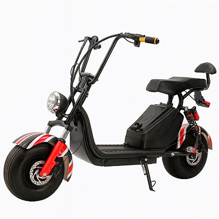 Moto Elétrica Scooter Adulto Urban 1000w 32km/h Inglaterra Preta - 81902