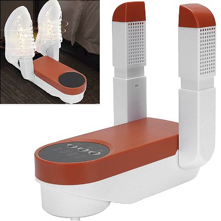 Secador Elétrico Portátil Para Sapatos, Botas, Meias e Tênis – Compacto e Rápido - 84561