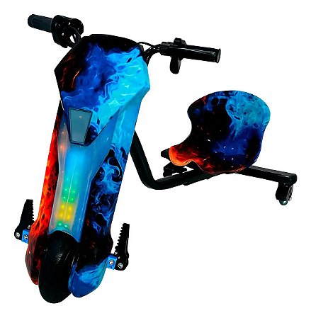 Triciclo Elétrico Drift 6,5 polegadas 250w C/ KIT Proteção Fogo e Agua - 81932
