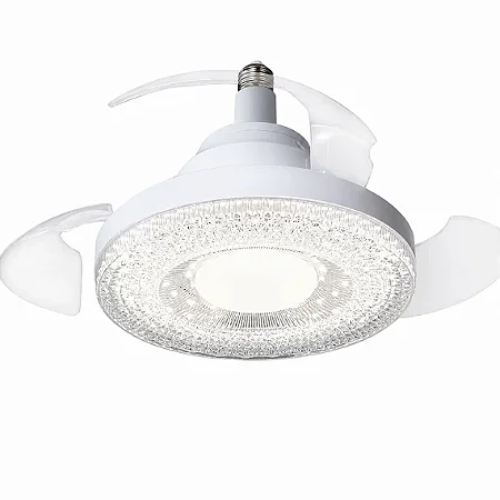 Lampada Ventilador de Teto Retrátil 120W Bocal E27 3 Pas - 84515