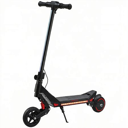 Patinete Elétrico Infantil 200W Com Suspensão 6,5 Dobrável Preto - 82924