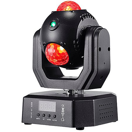 Mini Moving Magic Ball 50W RGBW Laser Multi Efeitos 2 Em 1 - 82429