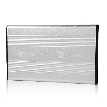 Case de HD para HD Externo Sata de 2.5 - Prata - 81388