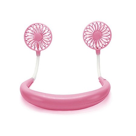 Ventilador de Pescoço M-8 - Rosa - 82881-2