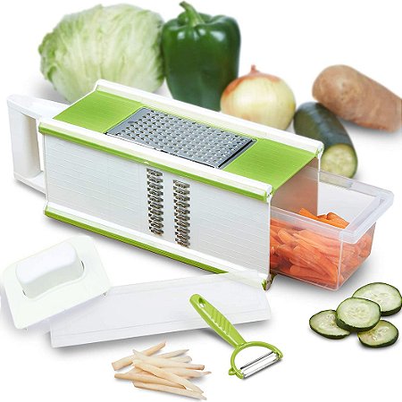 Cortador Multi Fatiador Nicer Dicer Para Alimentos E Frutas 5 em 1 - 81468