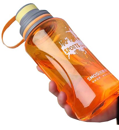 Garrafa Sports - 1 Litro - Laranja - 82945-2