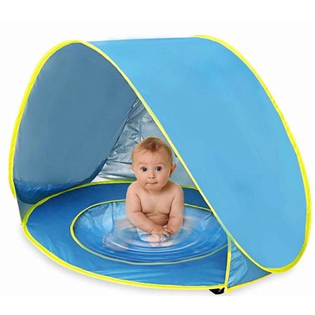 Barraca de Praia e Piscina para Crianças - Azul - 83090