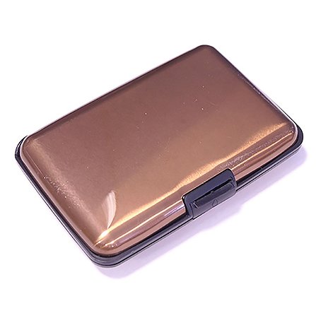 Carteira Porta Cartão - Dourado - 80602