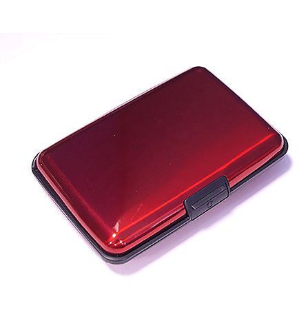 Carteira Porta Cartão - Vermelho - 80602