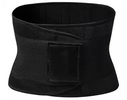 Cinta Modeladora Abdominal Slim Belt Emagrece Afina Cintura - Preto - Tamanho 3XL - 81949